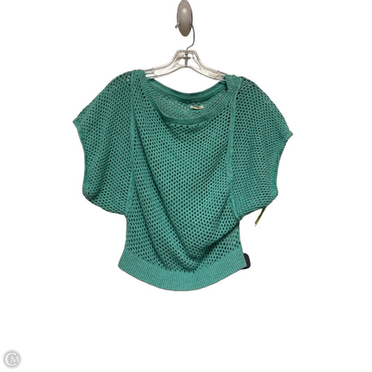 Top Short Sleeve By Pilcro In Aqua, Size: S