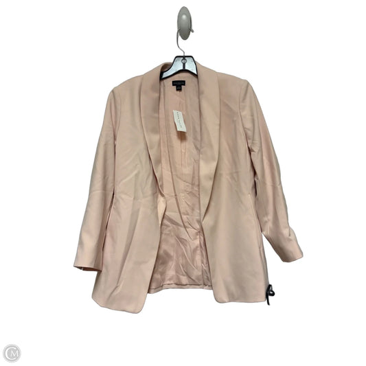 Blazer By Ann Taylor In Peach, Size: Xs