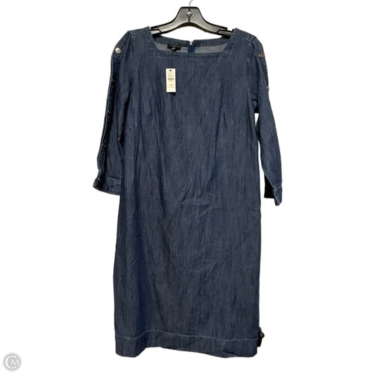Dress Casual Short By Talbots In Blue Denim, Size: S