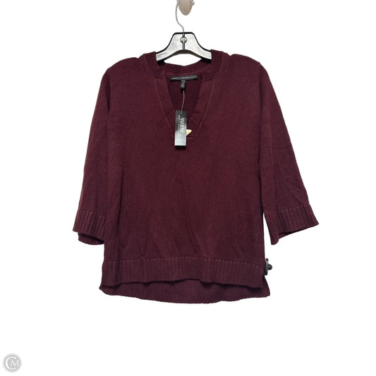 Sweater By White House Black Market In Maroon, Size: Xxs