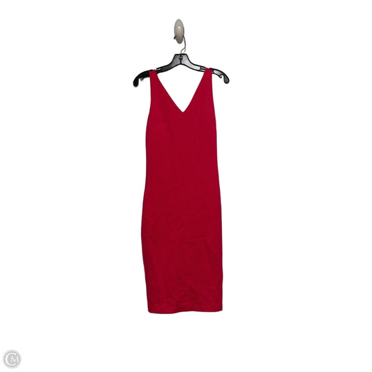 Dress Casual Midi By White House Black Market In Pink, Size: Xs