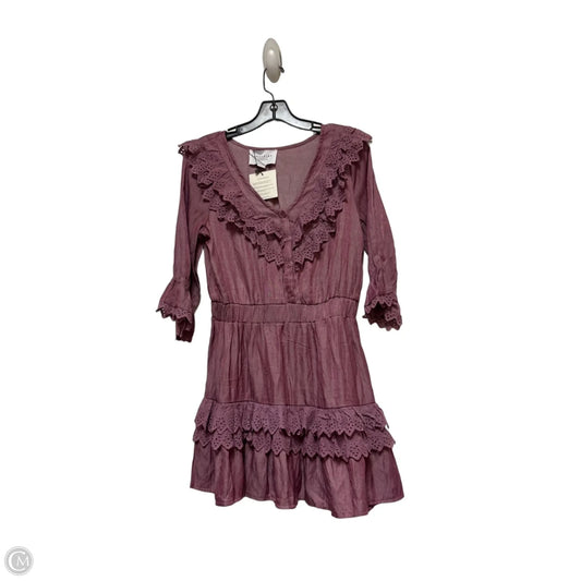 Dress Casual Short By Clothes Mentor In Mauve, Size: S