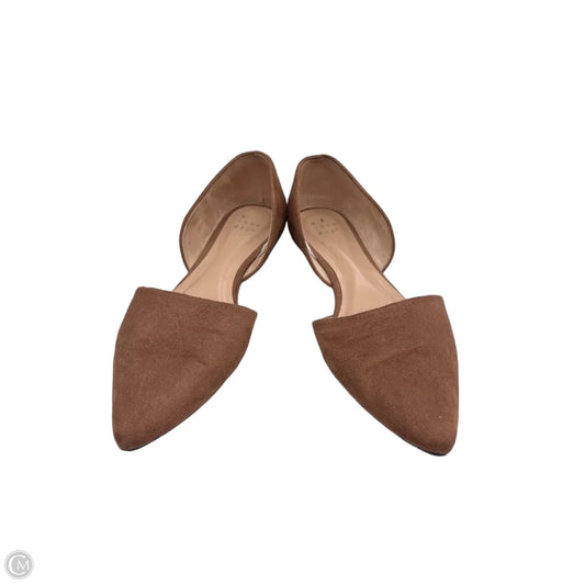 Shoes Flats By A New Day In Brown, Size: 7.5