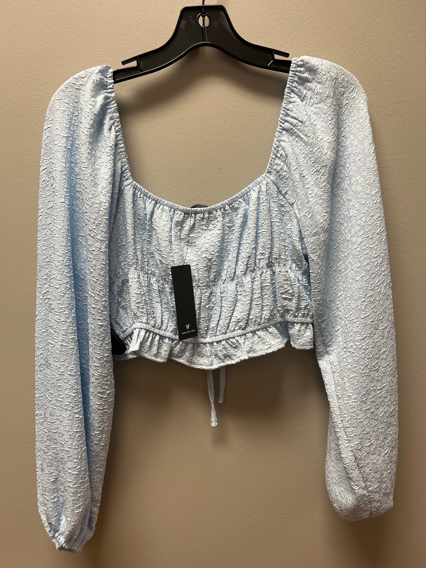 Top Long Sleeve By Lulus In Blue, Size: M