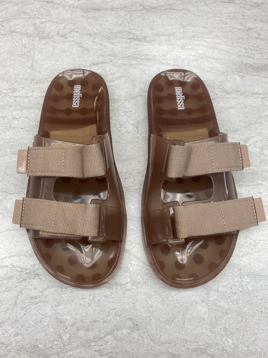 Sandals Flats By Cmb In Tan, Size: 7