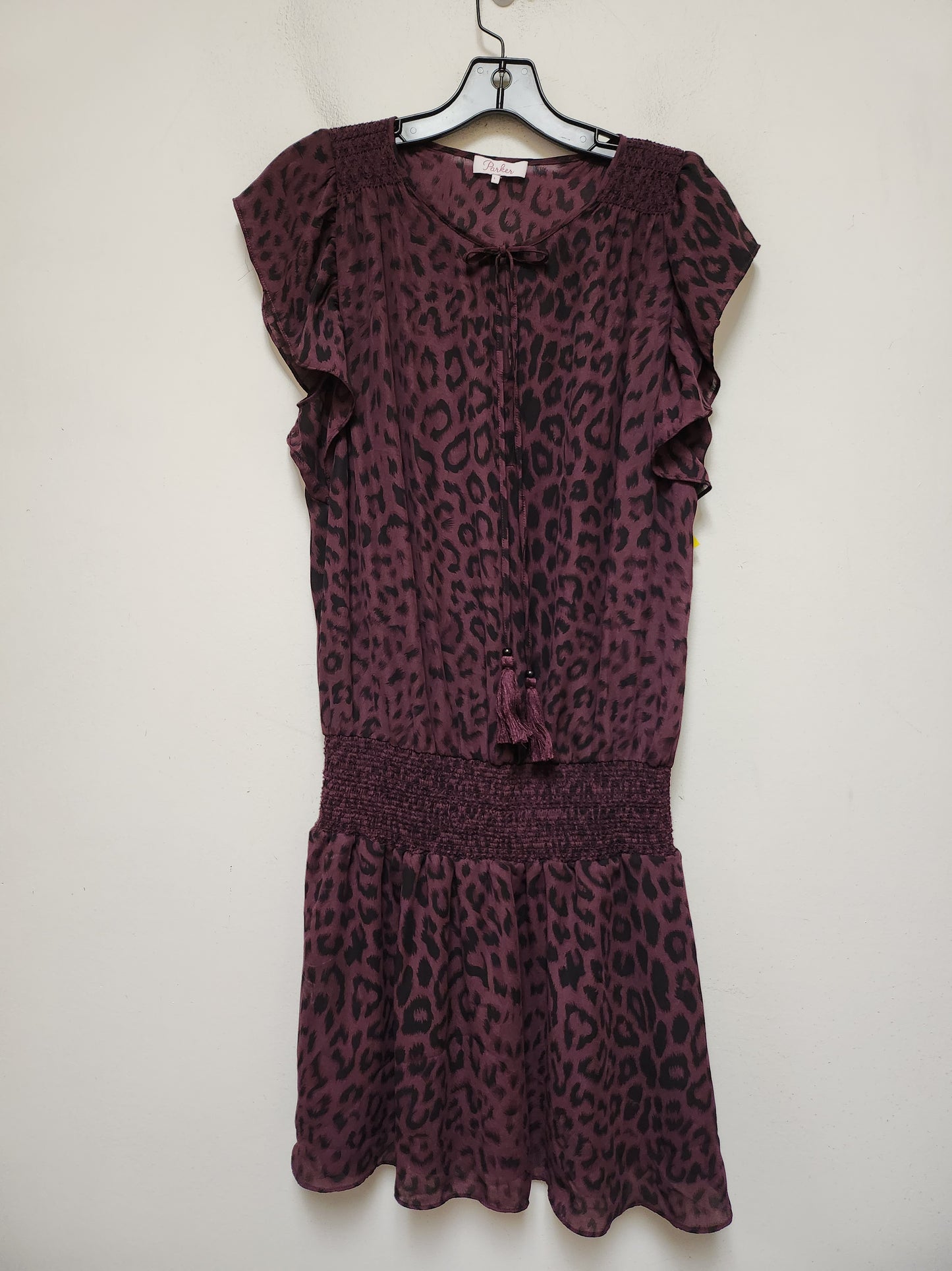 Dress Casual Short By Parker In Leopard Print, Size: L