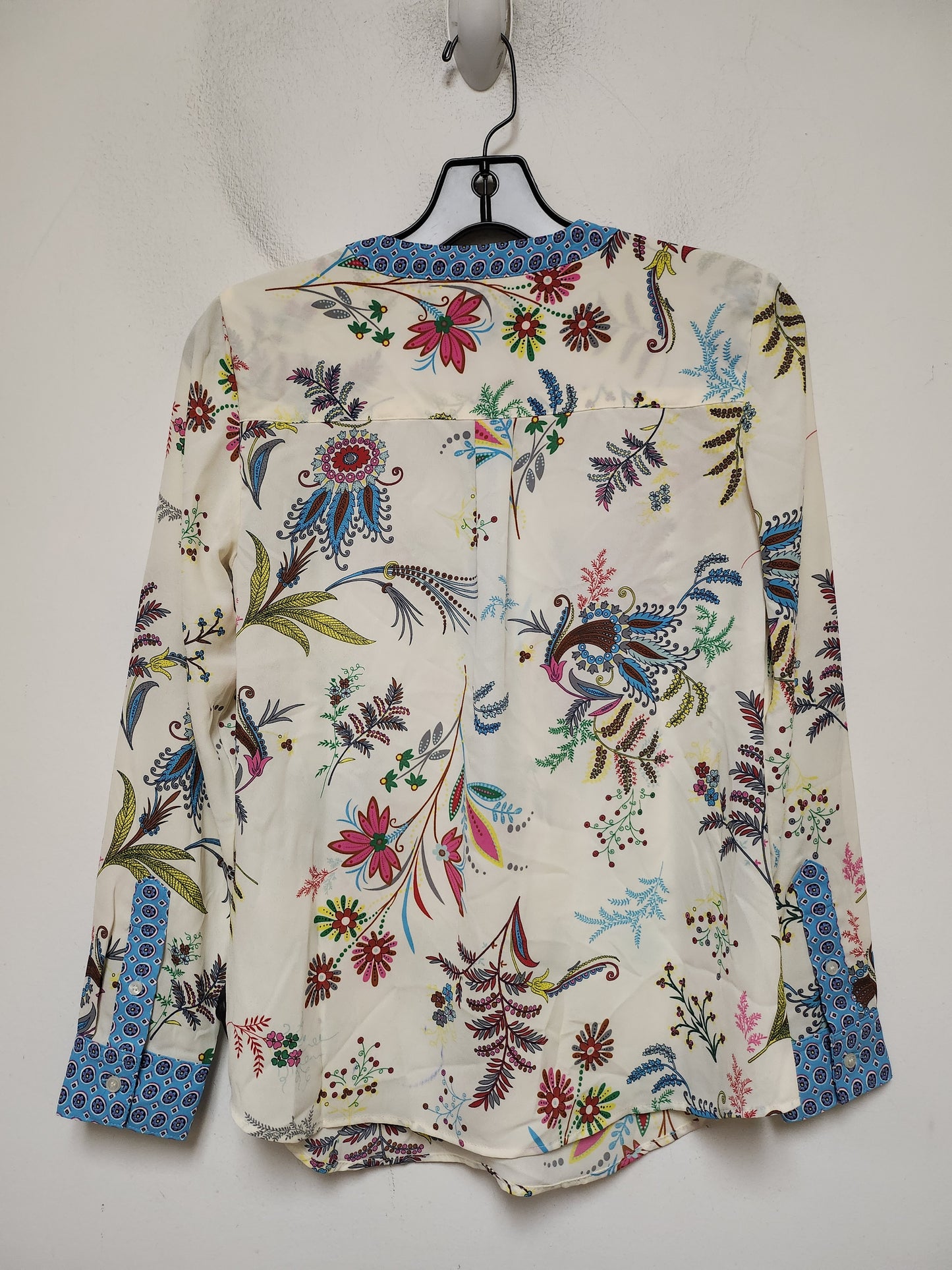 Top Long Sleeve By Talbots In Floral Print, Size: Sp