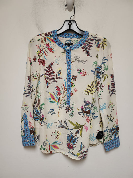 Top Long Sleeve By Talbots In Floral Print, Size: Sp