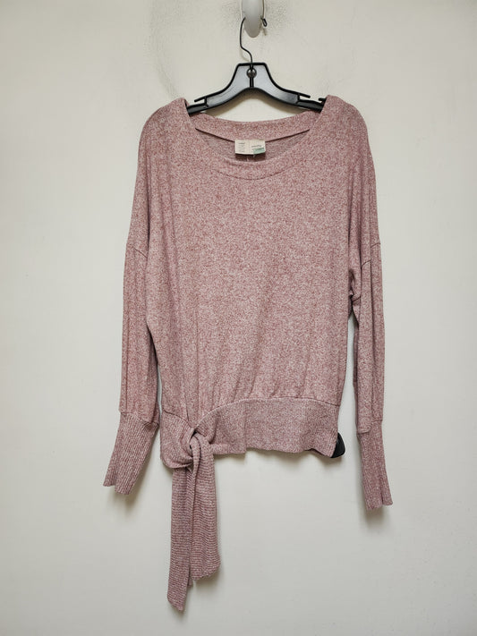 Top Long Sleeve By Saturday/sunday In Pink, Size: Xs