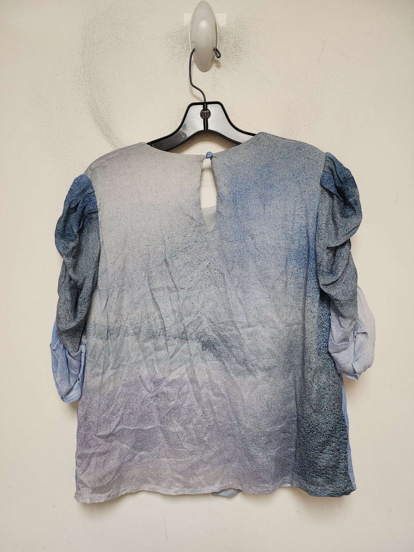 Top Short Sleeve By Bl-nk In Blue, Size: Xs