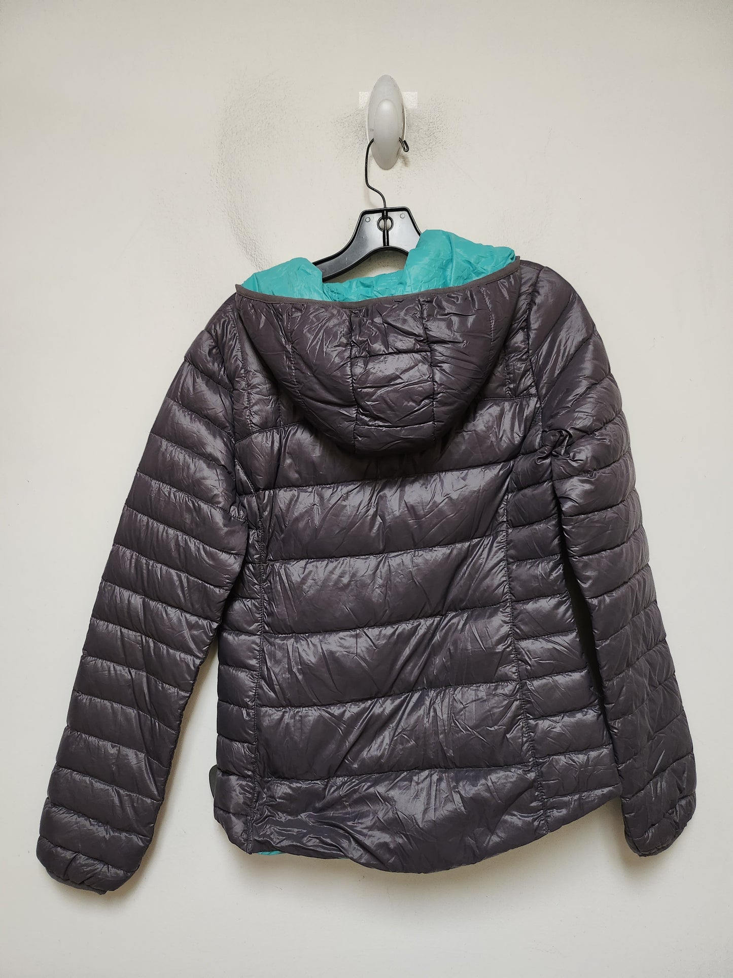 Jacket Puffer & Quilted By Fatface In Grey, Size: M