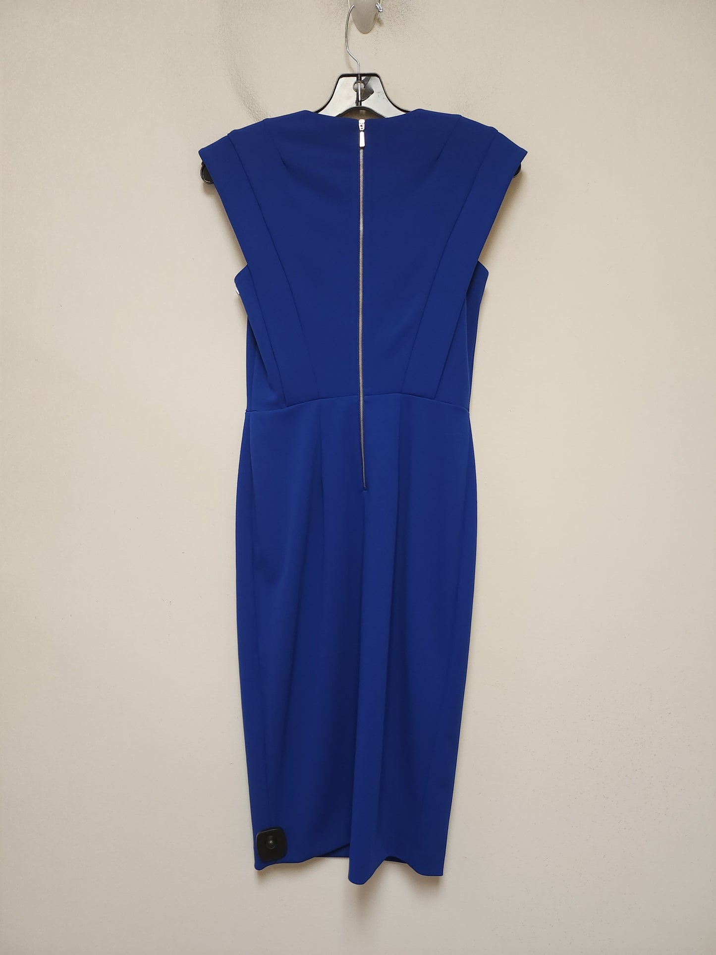 Dress Casual Midi By Calvin Klein In Blue, Size: Xs