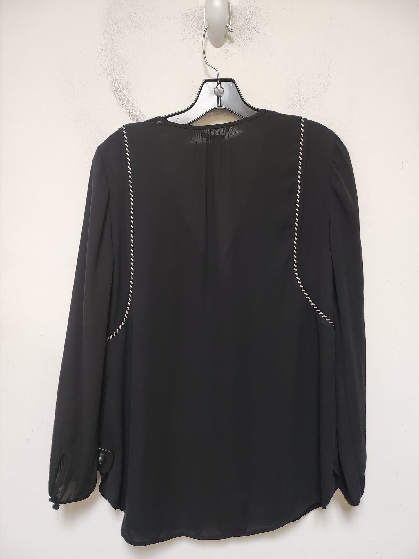 Top Long Sleeve By J. Crew In Black, Size: Xs