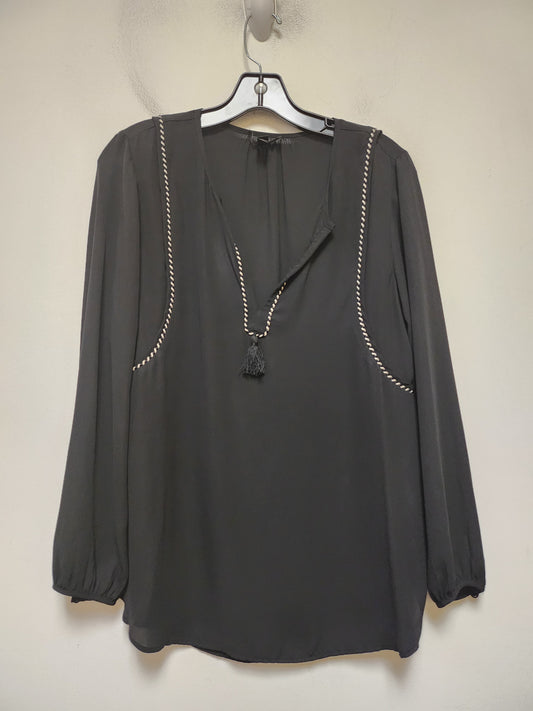 Top Long Sleeve By J. Crew In Black, Size: Xs