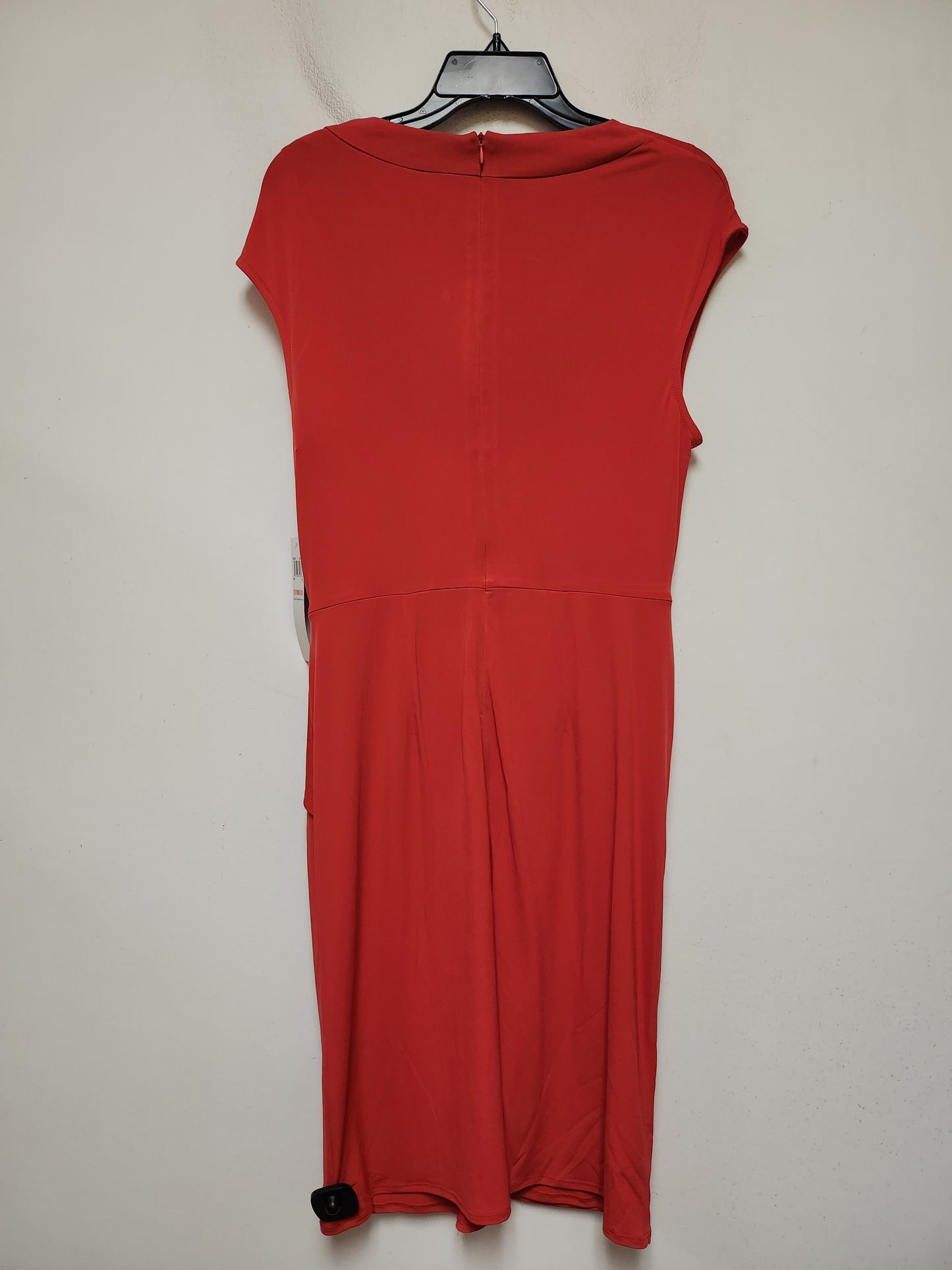 Dress Casual Midi By London Times In Red, Size: M