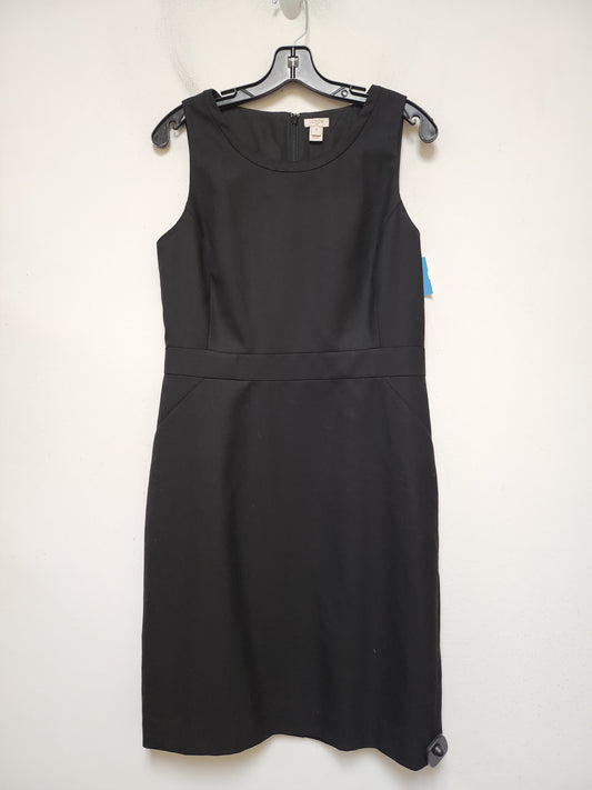 Dress Casual Midi By J. Crew In Black, Size: L