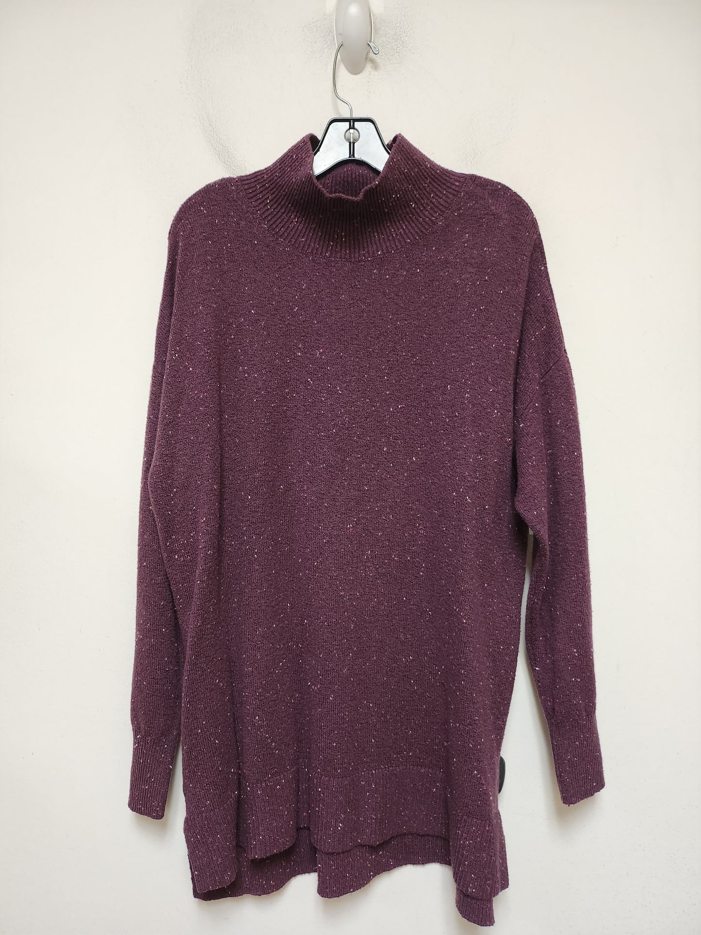 Sweater By Loft In Purple, Size: L