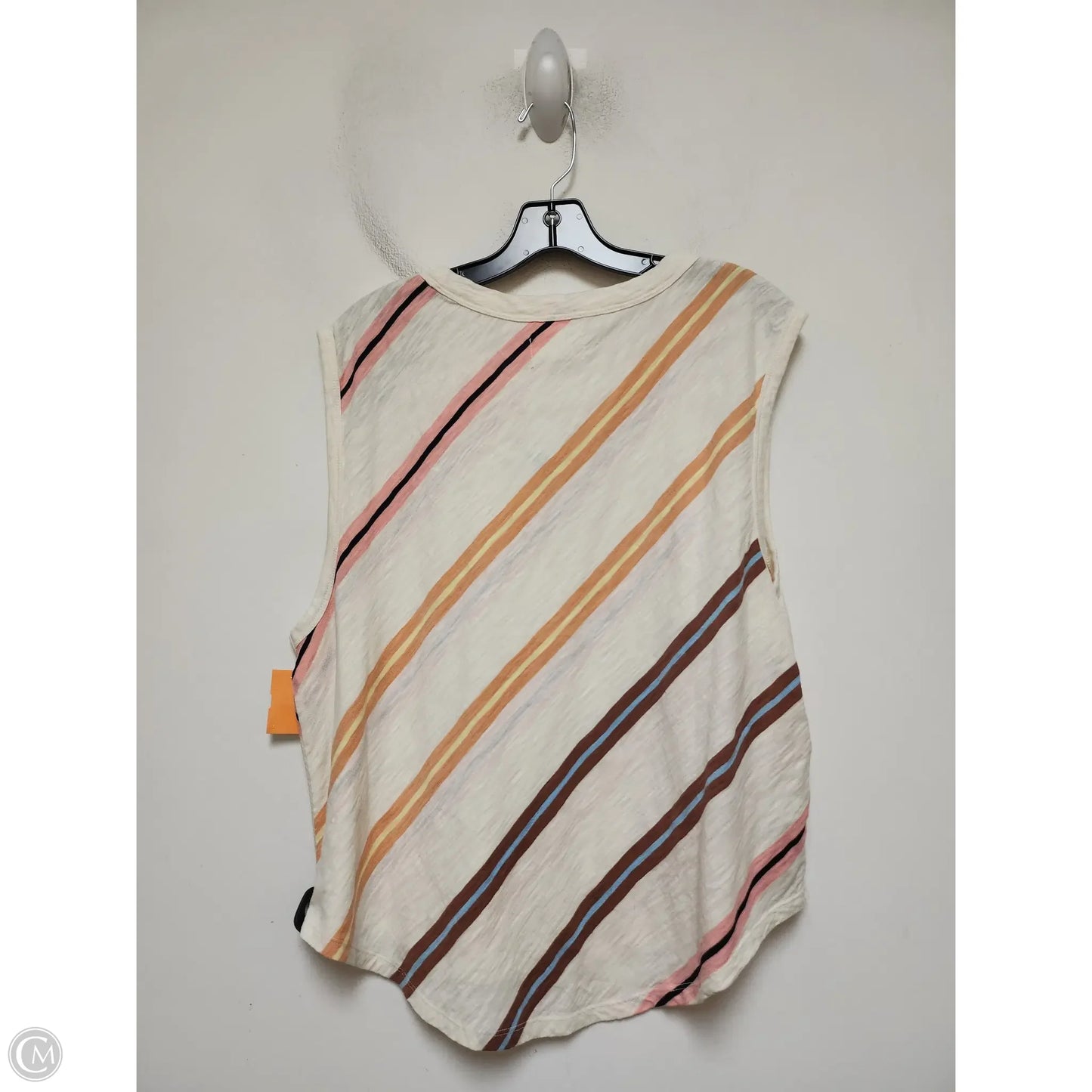 Top Sleeveless Basic By Lou And Grey In Striped Pattern, Size: Xl