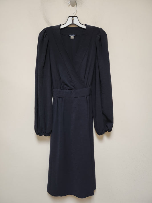 Dress Casual Midi By Tommy Hilfiger In Navy, Size: 2