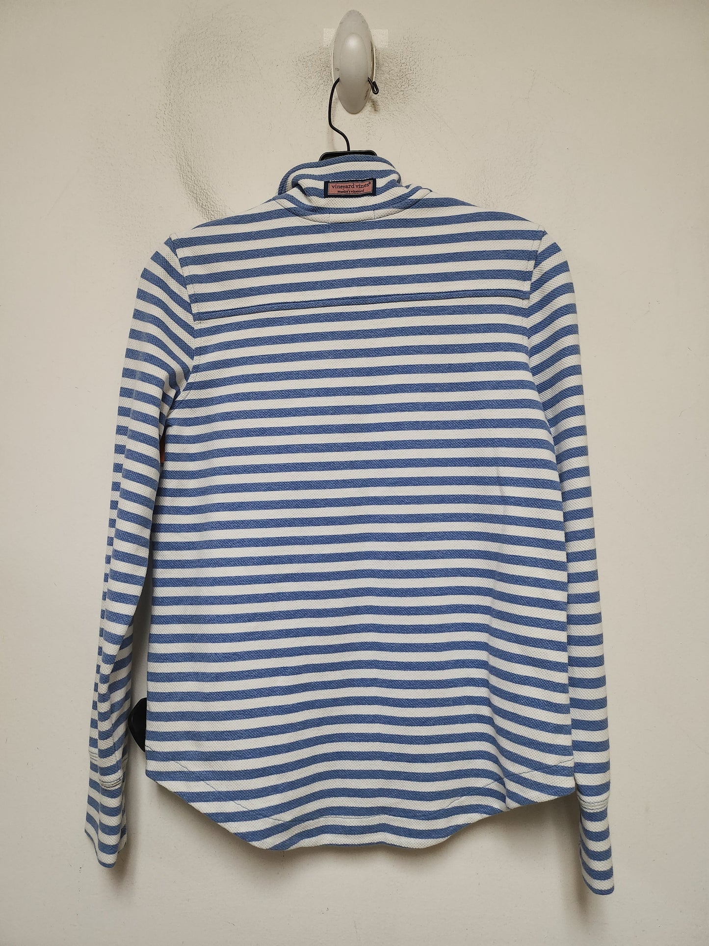 Top Long Sleeve By Vineyard Vines In Striped Pattern, Size: Xxs