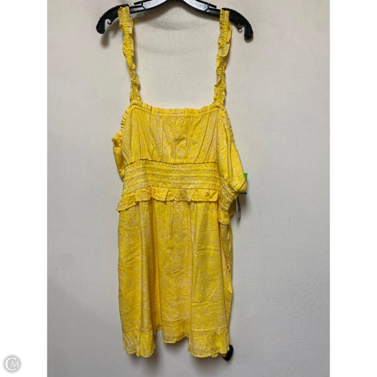 Dress Casual Short By Bp In Yellow, Size: Xl