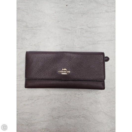 Wallet Designer By Coach, Size: Medium