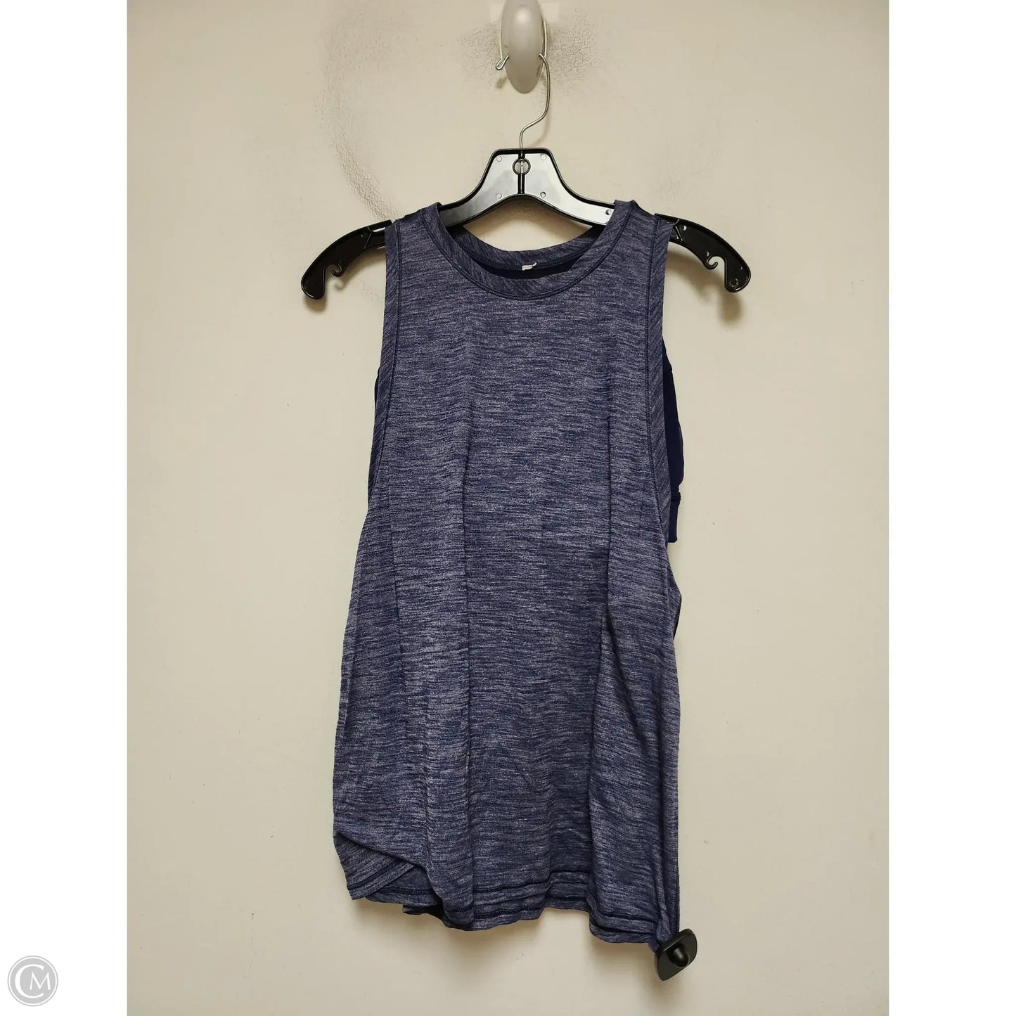 Athletic Tank Top By Lululemon In Navy, Size: 8