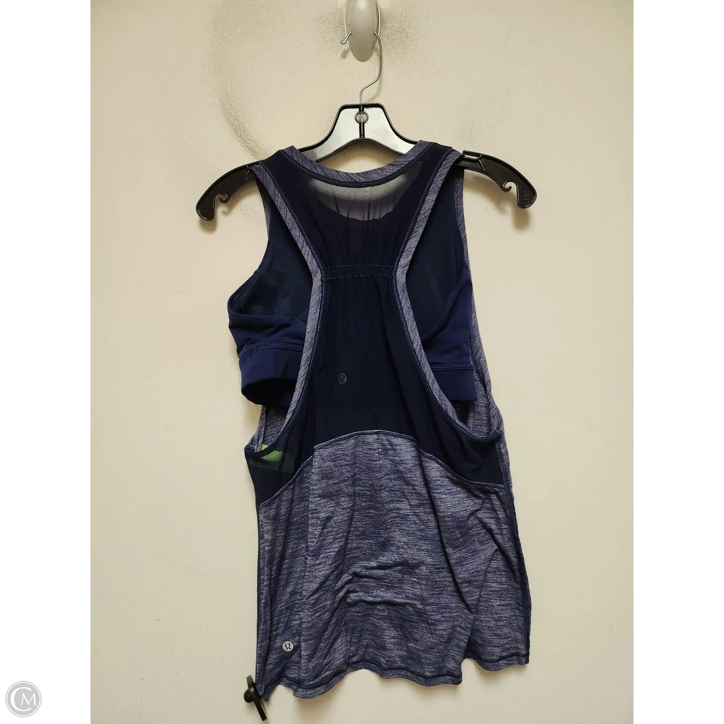 Athletic Tank Top By Lululemon In Navy, Size: 8