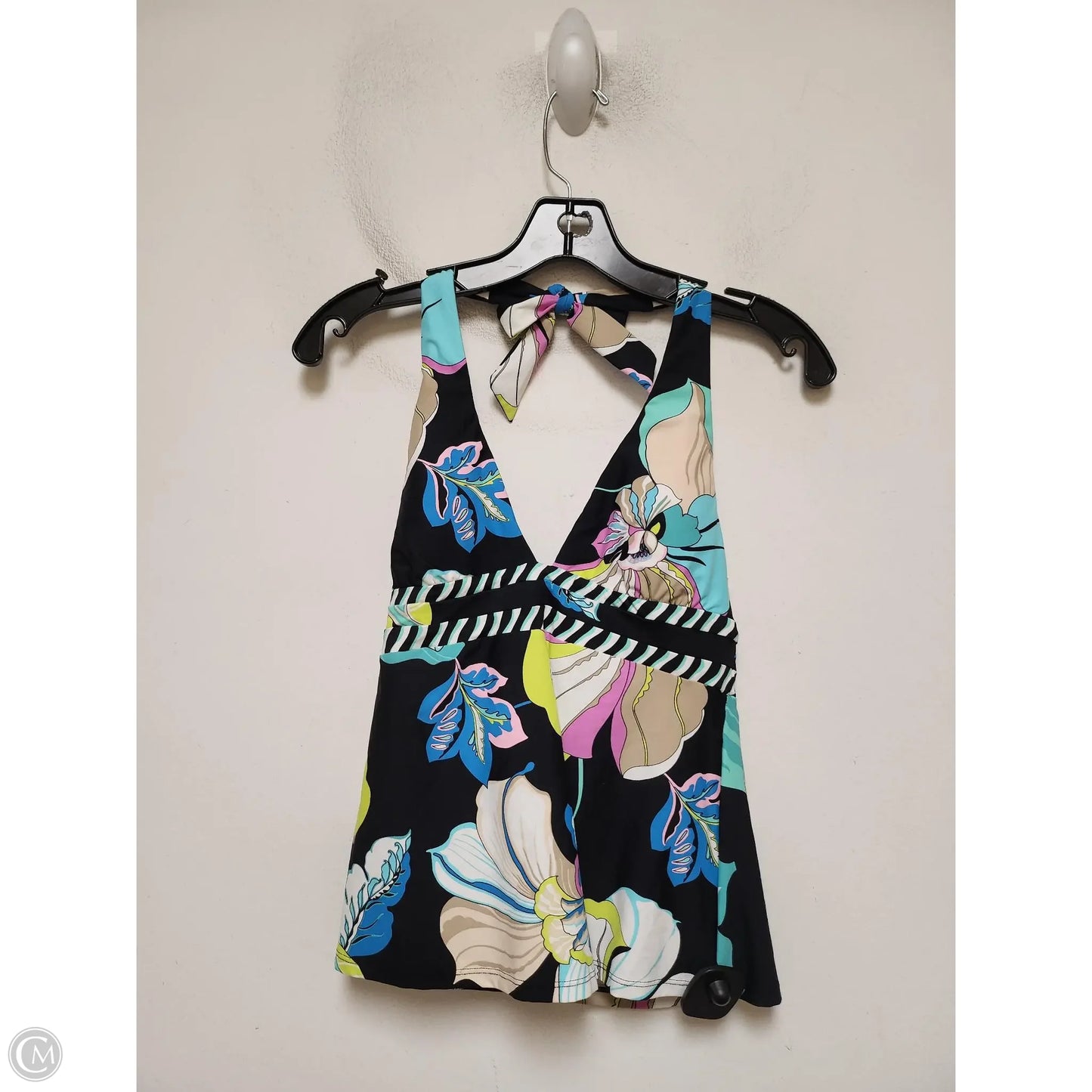 Swimsuit 2pc By Trina By Trina Turk In Floral Print, Size: S