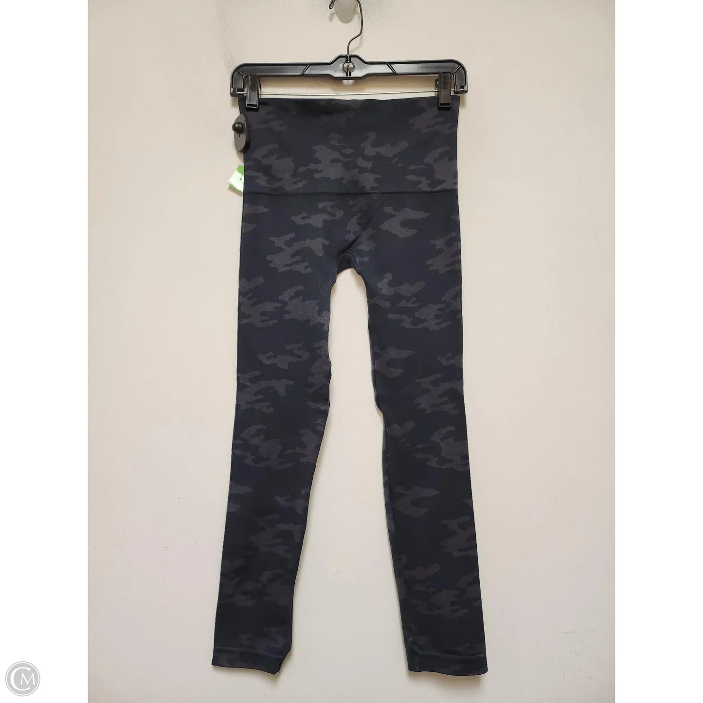 Athletic Leggings By Spanx In Camouflage Print, Size: M