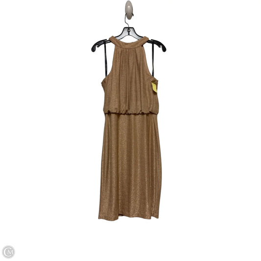 Dress Casual Short By Vince Camuto In Gold, Size: S
