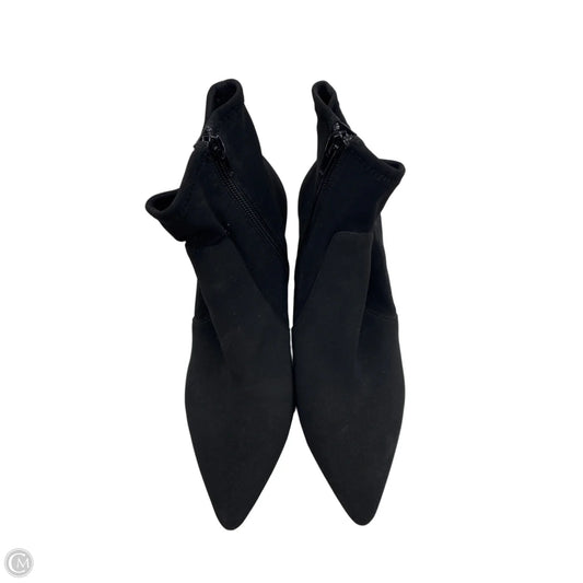 Boots Ankle Heels By Alex Marie In Black, Size: 9.5