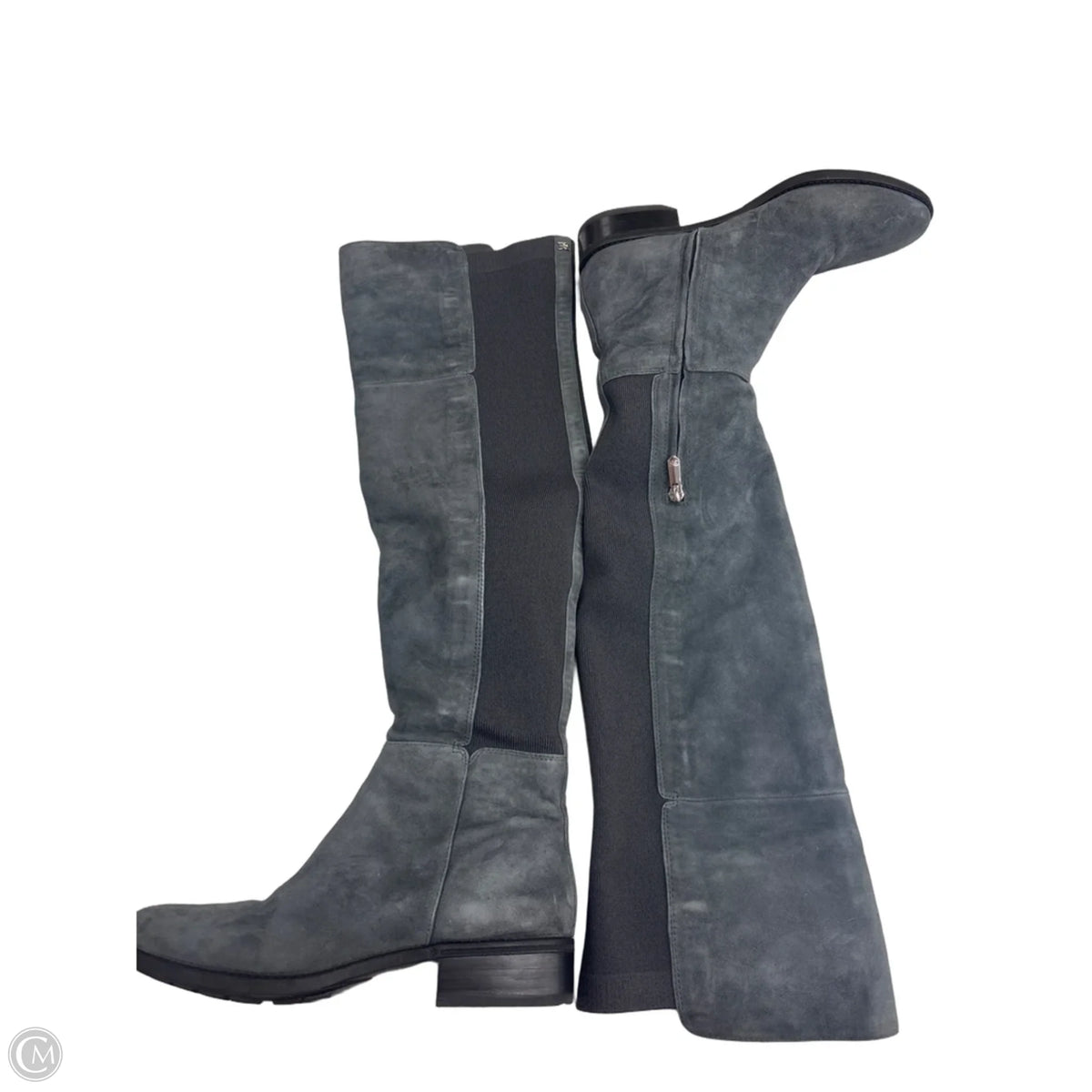 Boots Knee Flats By Sam Edelman In Grey, Size: 8.5