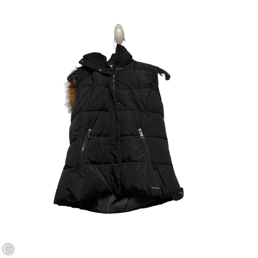Vest Puffer & Quilted By Marc New York In Black & Brown, Size: S