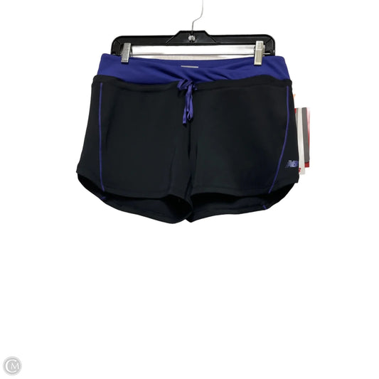 Athletic Shorts By New Balance In Black & Purple, Size: L