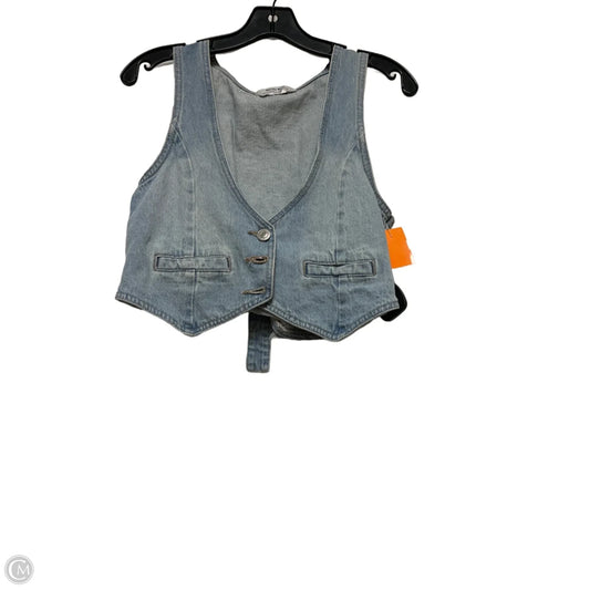 Top Sleeveless By Clothes Mentor In Blue Denim, Size: M
