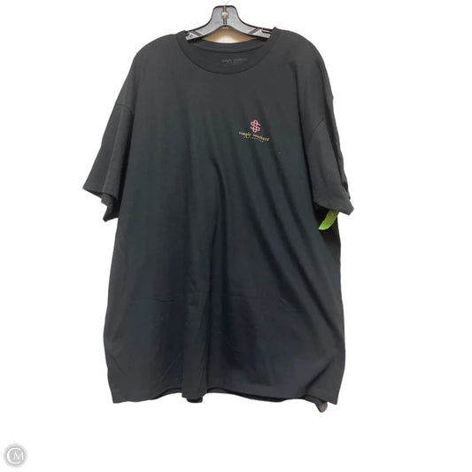 Top Short Sleeve Basic By Simply Southern In Black, Size: 2x