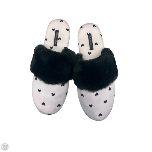 Slippers By Victorias Secret In Black & Pink
