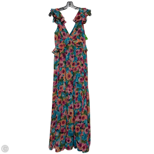 Dress Casual Maxi By Aqua In Multi-colored, Size: S