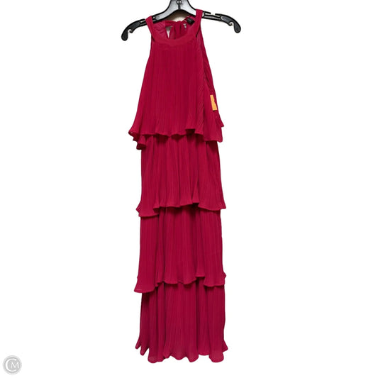 Dress Casual Midi By Zesica In Pink, Size: S