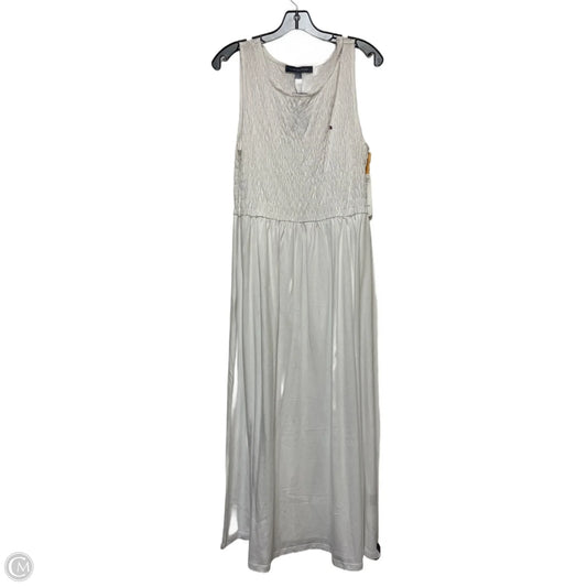 Dress Casual Midi By Tommy Hilfiger In White, Size: M