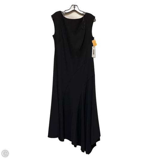Dress Casual Midi By Dkny In Black, Size: M