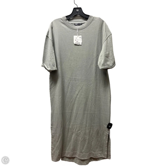 Dress Casual Midi By Zara In Green, Size: S