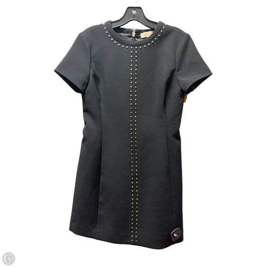 Dress Casual Short By Michael By Michael Kors In Black & Gold, Size: S