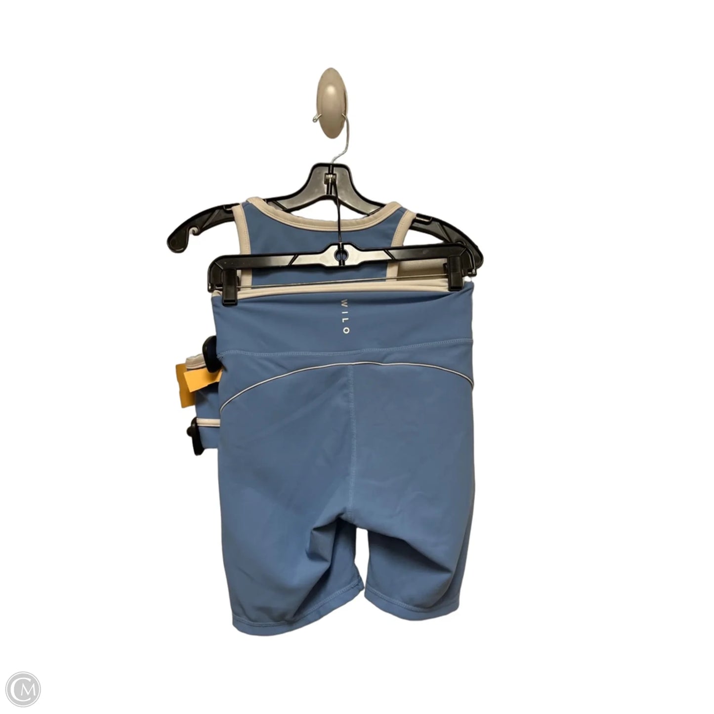 Athletic Shorts 2pc By Wilo In Blue & White, Size: M