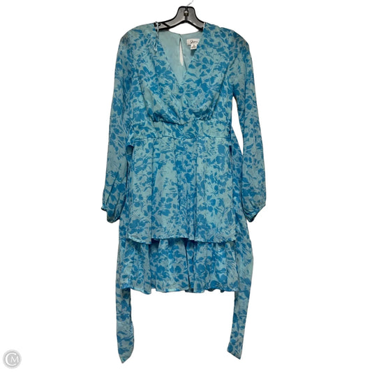 Dress Casual Short By Japna In Blue, Size: M