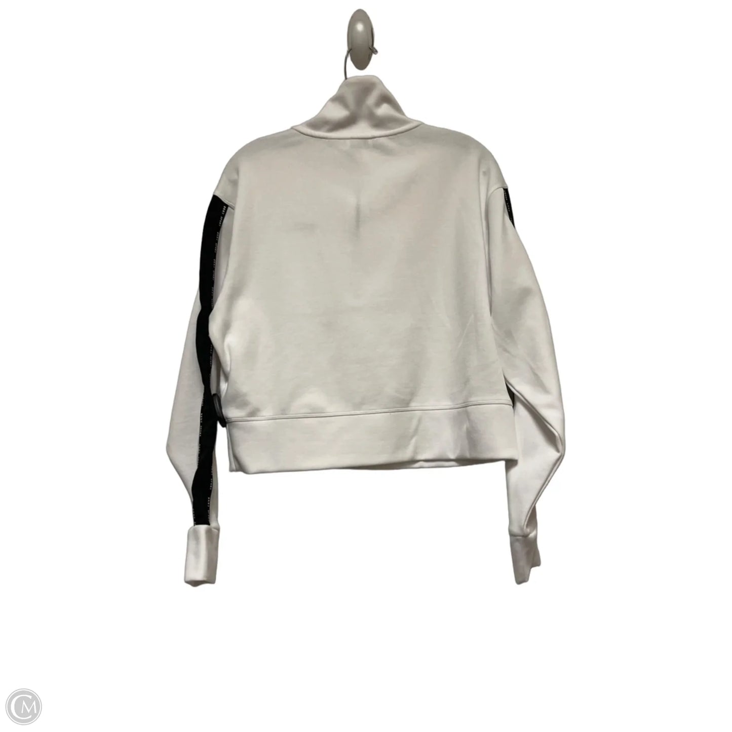 Sweatshirt Collar By Dkny In Black & White, Size: Xs