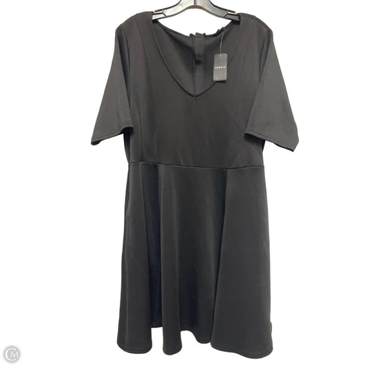 Dress Casual Short By Torrid In Black, Size: 2x