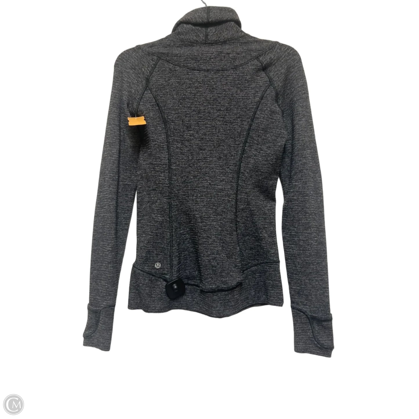 Athletic Jacket By Lululemon In Grey, Size: M