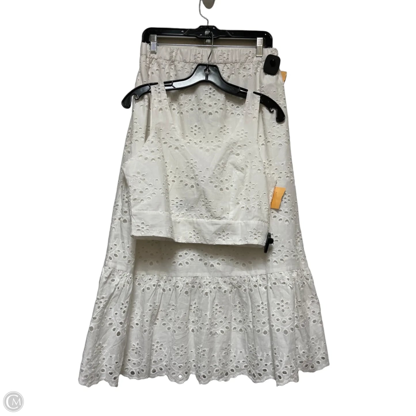 Skirt Set 2pc By Joie In White, Size: 4